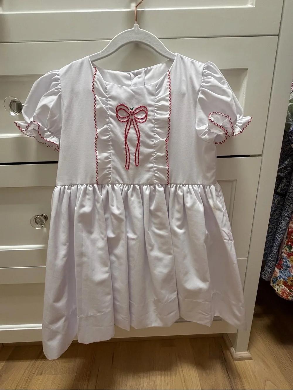 The Proper Peony Bow dress